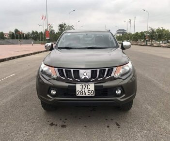 Mitsubishi Triton   2017 - Bán lại xe Mitsubishi Triton năm 2017, màu xám, chính chủ