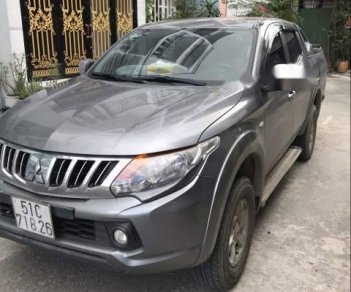 Mitsubishi Triton   2015 - Bán Mitsubishi Triton đời 2015, màu xám, nhập khẩu  