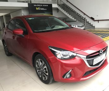 Mazda 2 1.5AT HB 2016 - Bán Mazda 2 HB 1.5AT màu đỏ, số tự động, sản xuất 2016, một chủ bản 5 cửa