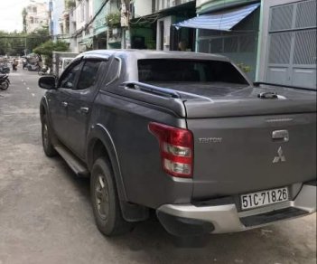 Mitsubishi Triton   2015 - Bán Mitsubishi Triton đời 2015, màu xám, nhập khẩu  