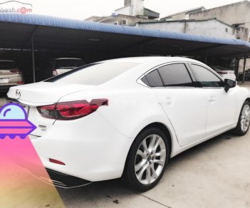 Mazda 6 AT 2.5 2015 - Cần bán Mazda 6 AT 2.5 sản xuất năm 2015, màu trắng chính chủ