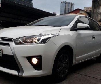 Toyota Yaris 1.3G 2015 - Bán Toyota Yaris 1.3G đời 2015, màu trắng, nhập khẩu 