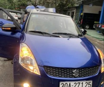 Suzuki Swift 2014 - Gia đình bán Suzuki Swift đời 2014, màu xanh lam, giá chỉ 419 triệu