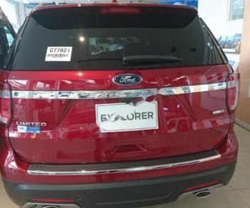 Ford Explorer Limited 2.3L EcoBoost 2018 - Bán ô tô Ford Explorer Limited 2.3L EcoBoost 2018, màu đỏ, xe nhập