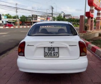 Daewoo Lanos   2001 - Cần bán Daewoo Lanos đời 2001, màu trắng, xe nhập, giá chỉ 55 triệu