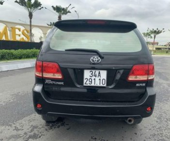 Toyota Fortuner  AT 2007 - Bán Toyota Fortuner AT năm 2007, màu đen, xe nguyên bản