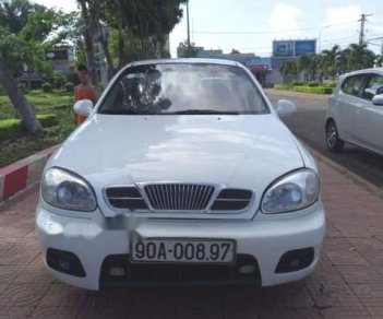 Daewoo Lanos   2001 - Cần bán Daewoo Lanos đời 2001, màu trắng, xe nhập, giá chỉ 55 triệu