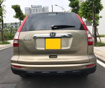 Honda CR V 2.4AT 2010 - Cần bán xe Honda CRV 2010 AT bản 2.4, full màu vàng cát