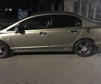 Honda Civic   1.8MT  2008 - Bán Honda Civic 1.8MT 2008, màu vàng số sàn  