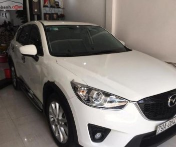 Mazda CX 5 2.0 AT 2014 - Bán Mazda CX 5 2.0 AT 2014, màu trắng chính chủ, giá tốt