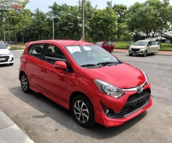 Toyota Wigo   1.2G AT 2019 - Cần bán xe Toyota Wigo 1.2G AT đời 2019, màu đỏ, nhập khẩu, giá 405tr