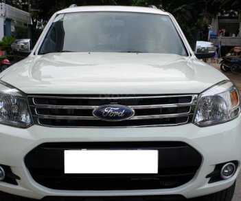 Ford Everest 2.5 MT 4×2 2015 - Bán Ford Everest 2.5 MT máy dầu 2.5 số sàn, đời cuối 2015, màu trắng tuyệt đẹp