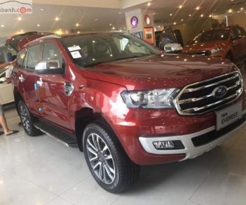 Ford Everest Titanium 2.0L 4x4 AT 2019 - Bán Ford Everest Titanium 2.0L 4x4 AT năm sản xuất 2019, màu đỏ, nhập khẩu