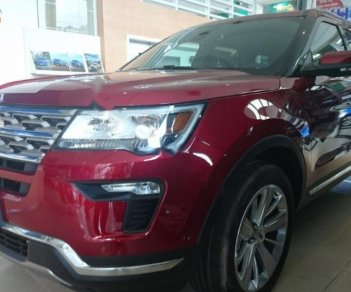 Ford Explorer Limited 2.3L EcoBoost 2018 - Bán ô tô Ford Explorer Limited 2.3L EcoBoost 2018, màu đỏ, xe nhập