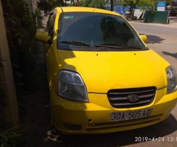 Kia Morning 2007 - Chính chủ bán xe Kia Morning đời 2007, màu vàng, xe nhập