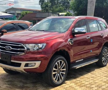 Ford Everest Titanium 2.0L 4x4 AT 2019 - Bán Ford Everest Titanium 2.0L 4x4 AT năm sản xuất 2019, màu đỏ, nhập khẩu