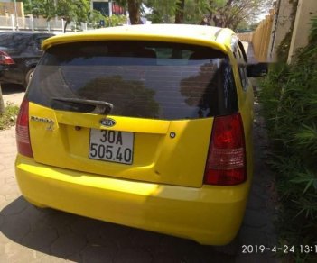 Kia Morning 2007 - Chính chủ bán xe Kia Morning đời 2007, màu vàng, xe nhập