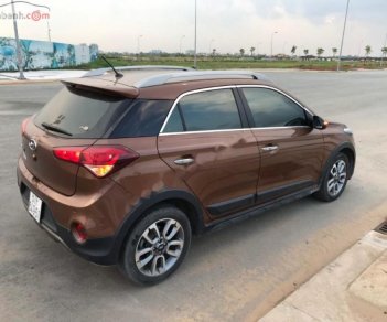 Hyundai i20 Active   1.4AT 2015 - Bán ô tô Hyundai i20 Active 1.4AT năm sản xuất 2015, màu nâu, xe nhập  