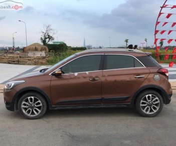 Hyundai i20 Active   1.4AT 2015 - Bán ô tô Hyundai i20 Active 1.4AT năm sản xuất 2015, màu nâu, xe nhập  