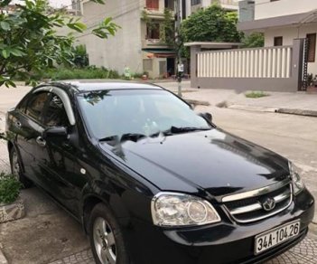 Daewoo Lacetti 2010 - Cần bán lại xe Daewoo Lacetti 2010, màu đen