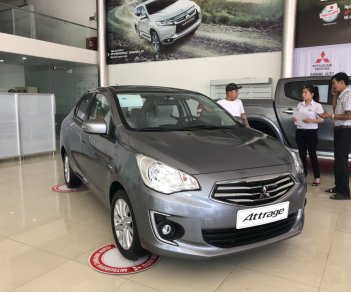 Mitsubishi Attrage MT Eco 2019 - [Giá sốc hè] Attrage nhập Thái giá tốt, siêu lợi xăng chỉ 5L/100k, chạy Grab số 1, cho góp 80%, LH ngay: 0905.91.01.99