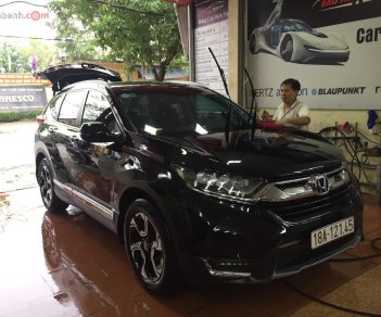 Honda CR V 2018 - Cần bán lại xe Honda CR V đời 2018, màu đen, xe nhập như mới