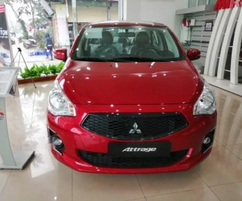 Mitsubishi Attrage 2019 - Bán xe Mitsubishi Attrage năm sản xuất 2019, màu đỏ, nhập khẩu Thái, giá tốt