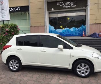 Nissan Tiida   1.6AT   2008 - Bán xe Nissan Tiida 1.6AT đời 2008, màu trắng, xe nhập