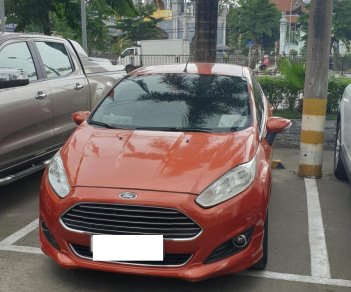 Ford Fiesta 1.0 2013 - Bán ô tô Ford Fiesta sản xuất năm 2013, màu cam, 1 chủ từ đầu