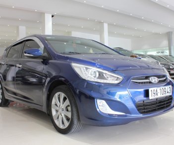 Hyundai Accent 1.4 2015 - Bán xe Hyundai Accent 1.4 đời 2015, màu xanh lam, nhập khẩu, giá chỉ 445 triệu