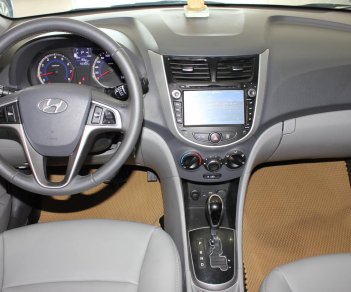 Hyundai Accent 1.4 2015 - Bán xe Hyundai Accent 1.4 đời 2015, màu xanh lam, nhập khẩu, giá chỉ 445 triệu