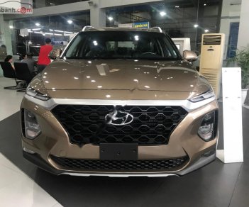 Hyundai Santa Fe 2.2L 2019 - Cần bán xe Hyundai Santa Fe 2.2L đời 2019, màu nâu