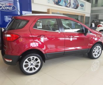 Ford EcoSport Titanium 1.5L AT 2018 - Bán Ford EcoSport Titanium 1.5L AT đời 2018, màu đỏ, giá tốt