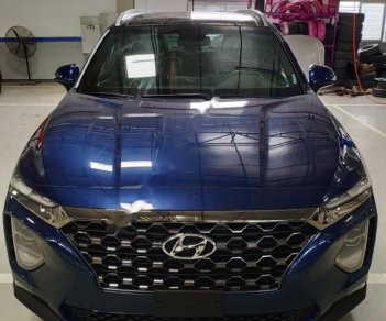 Hyundai Santa Fe 2.2L HTRAC 2019 - Bán Hyundai Santa Fe 2.2L HTRAC sản xuất 2019, màu xanh lam