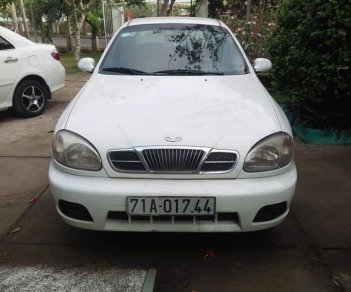 Daewoo Lanos 2002 - Bán Daewoo Lanos sản xuất năm 2002, màu trắng, giá chỉ 75 triệu