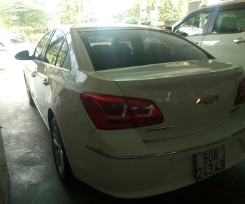 Chevrolet Cruze 2015 - Có chiếc Chevrolet Cruze đời 2015, màu trắng biển Đồng Nai muốn được bán