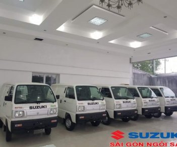 Suzuki Super Carry Van   2019 - Bán Suzuki Super Carry Van năm 2019, màu trắng, xe nhập