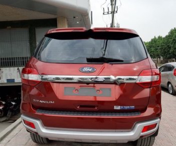 Ford Everest Titanium 2.0L 4x2 AT 2019 - Bán Ford Everest Titanium 2.0L 4x2 AT đời 2019, màu đỏ, xe nhập