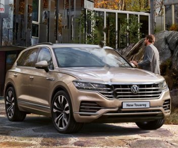 Volkswagen Touareg 2019 - Bán Volkswagen Touareg năm 2019, màu đen, nhập khẩu  