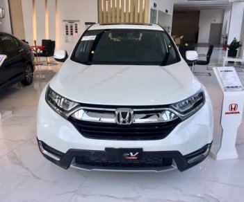 Honda CR V   2019 - Bán xe Honda CR V sản xuất năm 2019, màu trắng, xe nhập