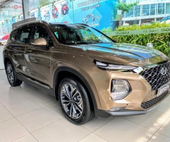 Hyundai Santa Fe 2.4L HTRAC 2019 - Bán Hyundai Santa Fe 2.4L HTRAC năm sản xuất 2019, màu nâu