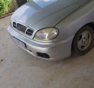 Daewoo Lanos   2002 - Cần bán xe Daewoo Lanos sản xuất 2002, màu bạc