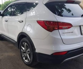 Hyundai Santa Fe   2015 - Cần bán Hyundai Santa Fe 2.2 máy dầu, màu trắng Sx 2015, xe tư nhân chính chủ