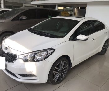 Kia K3   2016 - Bán Kia K3 1.6AT, màu trắng, 2016, biển SG, xe gia đình đi