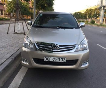 Toyota Innova  2.0G  2011 - Bán ô tô Toyota Innova 2.0G đời 2011, màu vàng chính chủ, 395tr