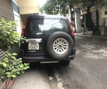 Ford Everest 2005 - Bán xe Ford Everest, máy xăng, số sàn, đời 2005, màu đen ít sử dụng, 205tr