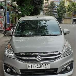 Suzuki Ertiga 2016 - Bán xe Suzuki Ertiga sản xuất 2016, màu bạc, giá chỉ 450 triệu