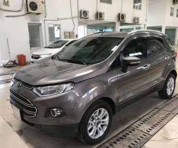 Ford EcoSport Titanium 1.5 AT 2015 - Bán Ford Ecosport Titanium 1.5AT màu nâu titan, số tự động, sản xuất 2015, biển Sài Gòn