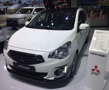 Mitsubishi Attrage MT Eco 2019 - Bán xe Mitsubishi Attrage năm sản xuất 2019, màu trắng, nhập khẩu