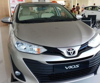 Toyota Vios 1.5E CVT 2019 - Bán Toyota Vios 1.5E CVT đời 2019, mới 100%, khuyến mãi khủng giao ngay